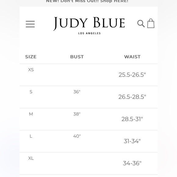Judy Blue Denim Shorts - Picture 4 of 4